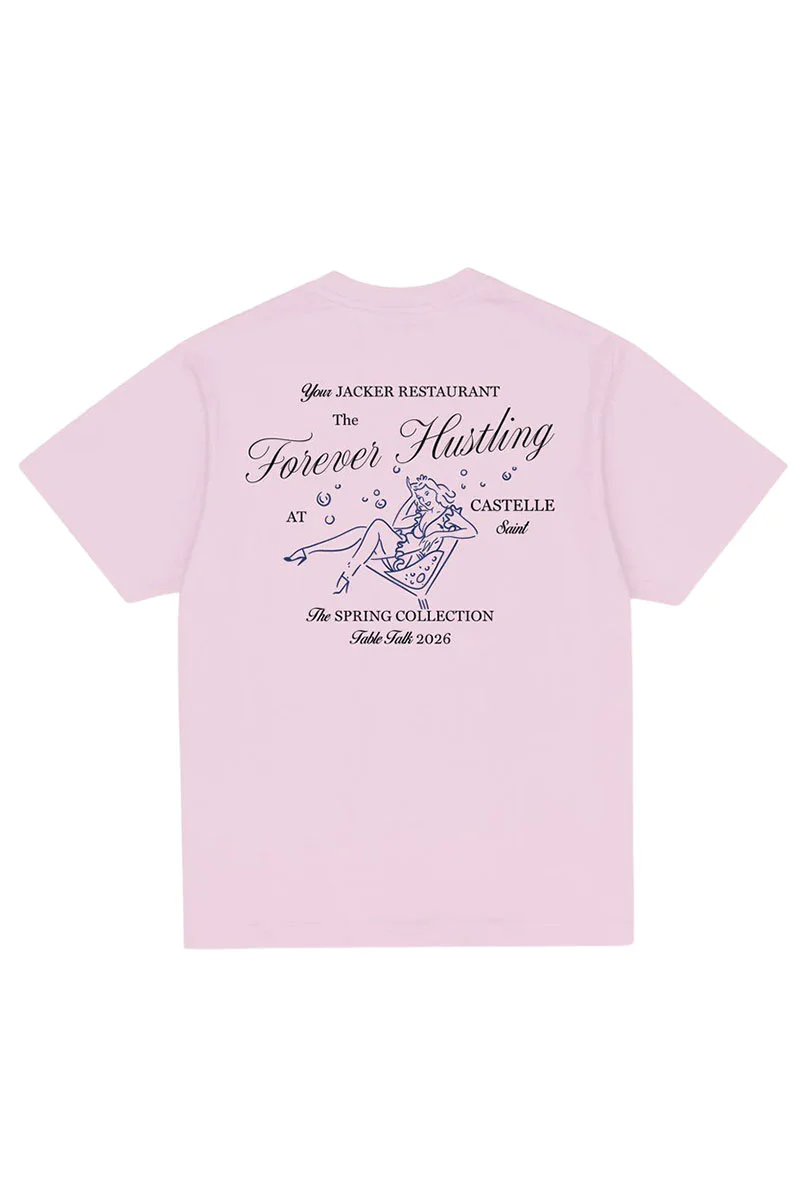 JACKER GRACE TEE PINK - Tôpette Skateboards & Lifestyle